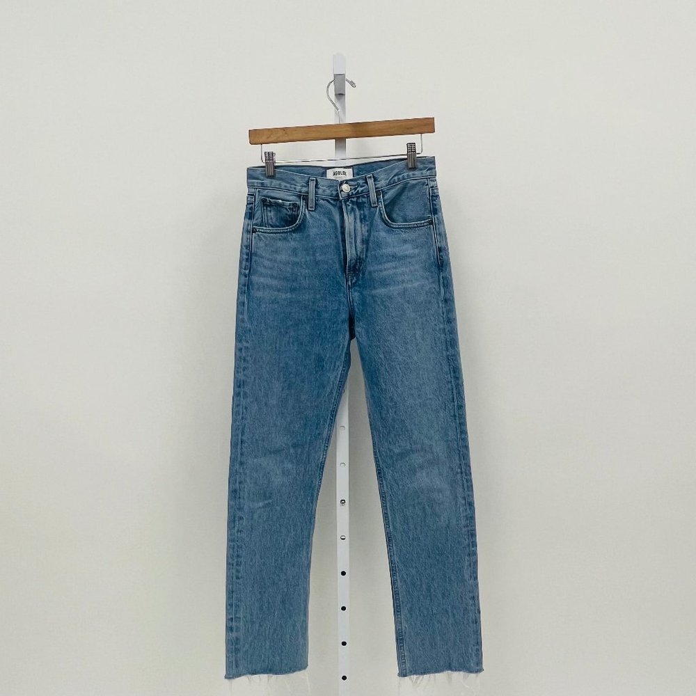 AGOLDE Cherie High Rise Straight Jeans